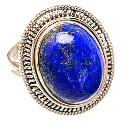 Lapis Lazuli Rings handcrafted by Ana Silver Co - RING102536 - Photo 2