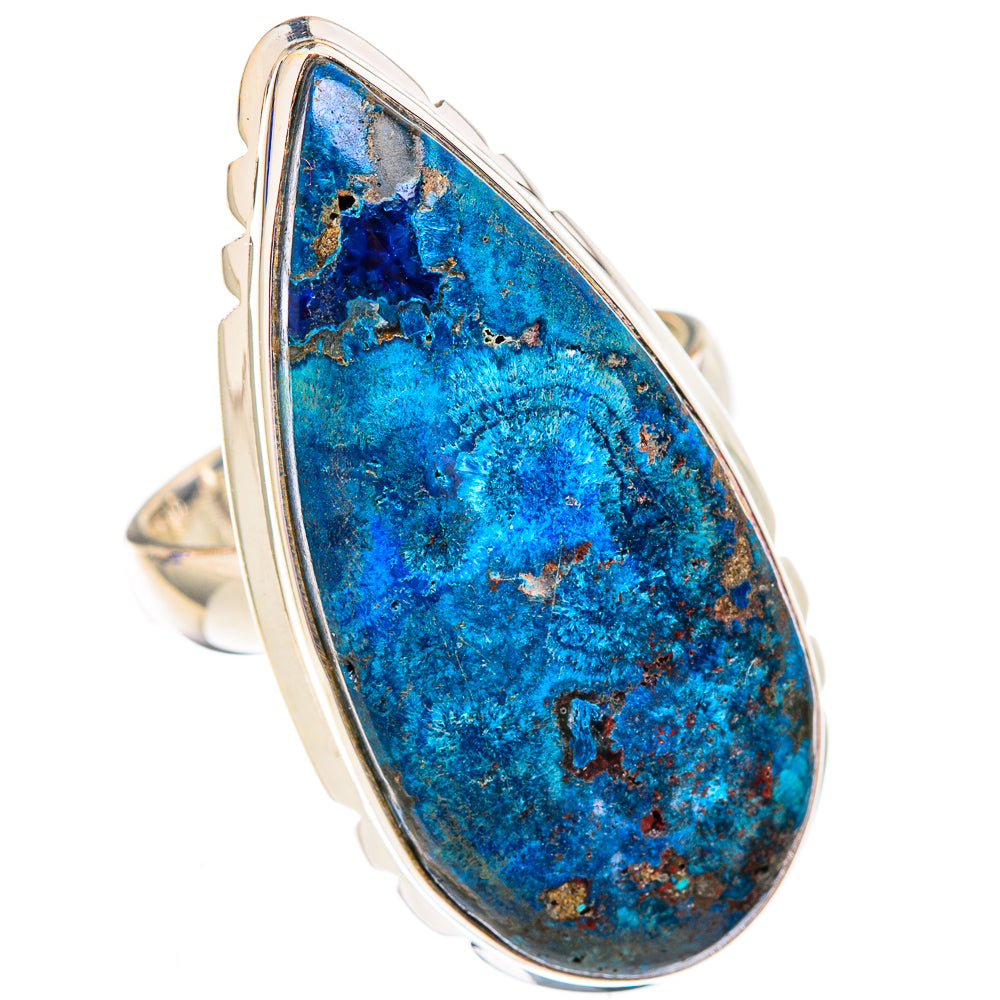 Shattuckite Rings handcrafted by Ana Silver Co - RING102537 - Photo 2