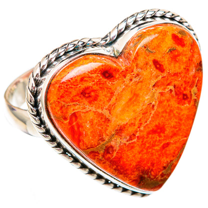 Sponge Coral Rings handcrafted by Ana Silver Co - RING102553