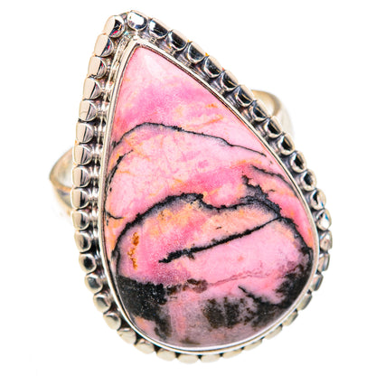 Rhodonite Rings handcrafted by Ana Silver Co - RING102557