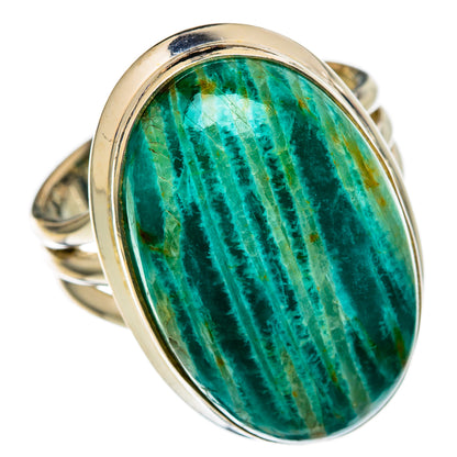 Amazonite Rings handcrafted by Ana Silver Co - RING102572 - Photo 2