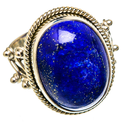 Lapis Lazuli Rings handcrafted by Ana Silver Co - RING102592