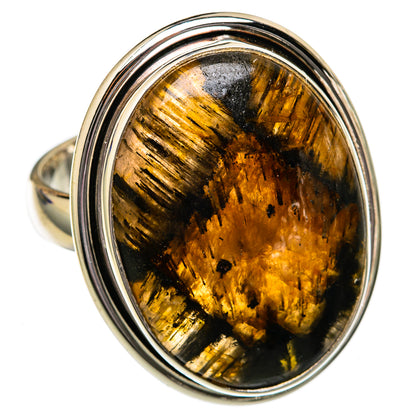 Chiastolite Rings handcrafted by Ana Silver Co - RING102597