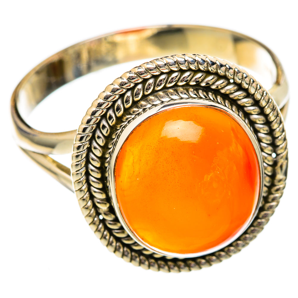 Carnelian Rings handcrafted by Ana Silver Co - RING102598 - Photo 2
