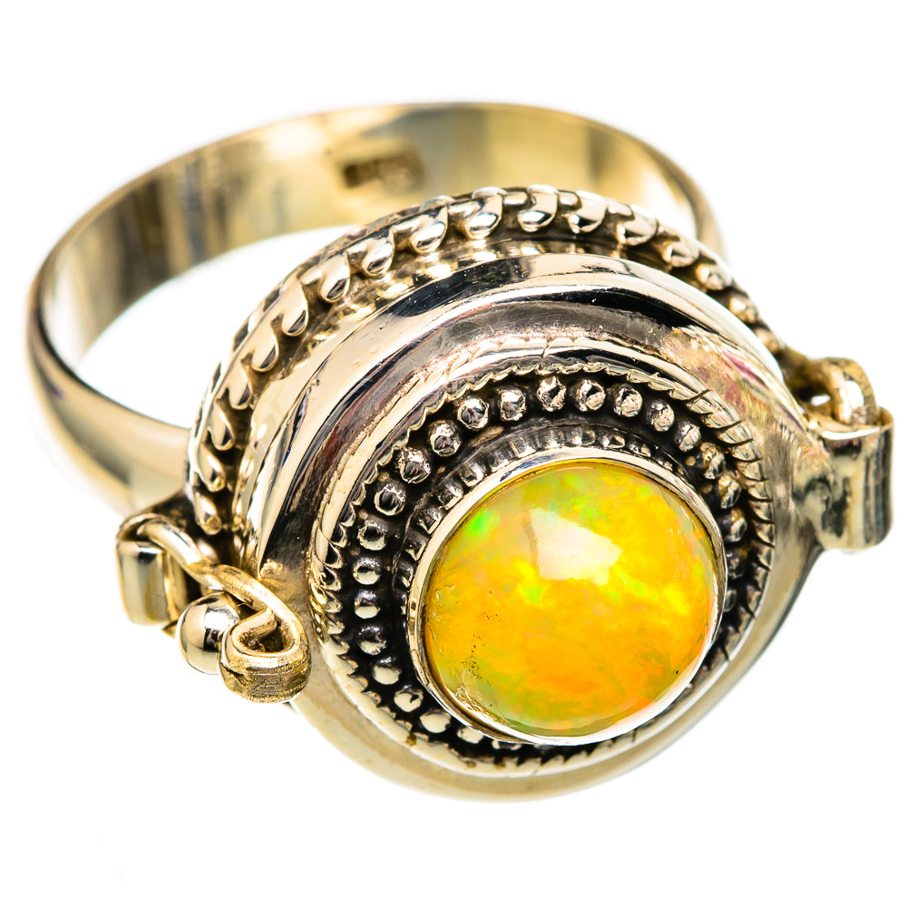 Ethiopian Opal Rings handcrafted by Ana Silver Co - RING102614