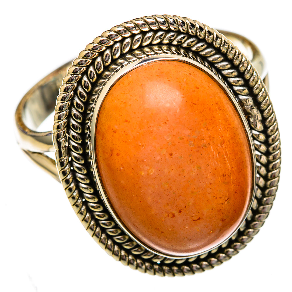 Sunstone Rings handcrafted by Ana Silver Co - RING102622 - Photo 2
