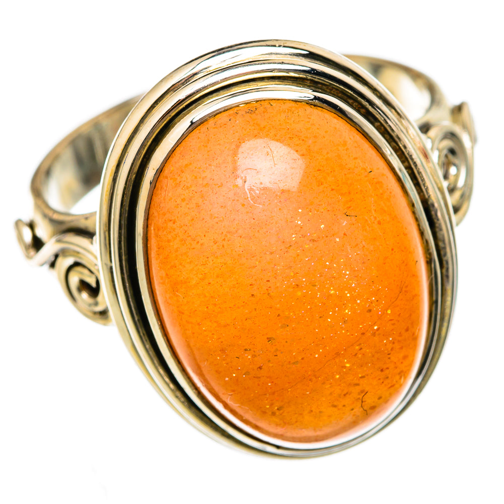 Sunstone Rings handcrafted by Ana Silver Co - RING102642
