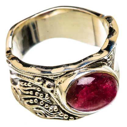 Pink Tourmaline Rings handcrafted by Ana Silver Co - RING102645