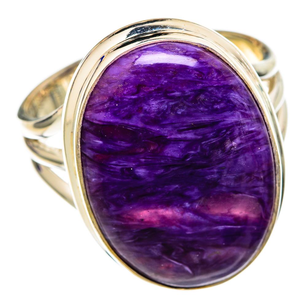 Charoite Rings handcrafted by Ana Silver Co - RING102678