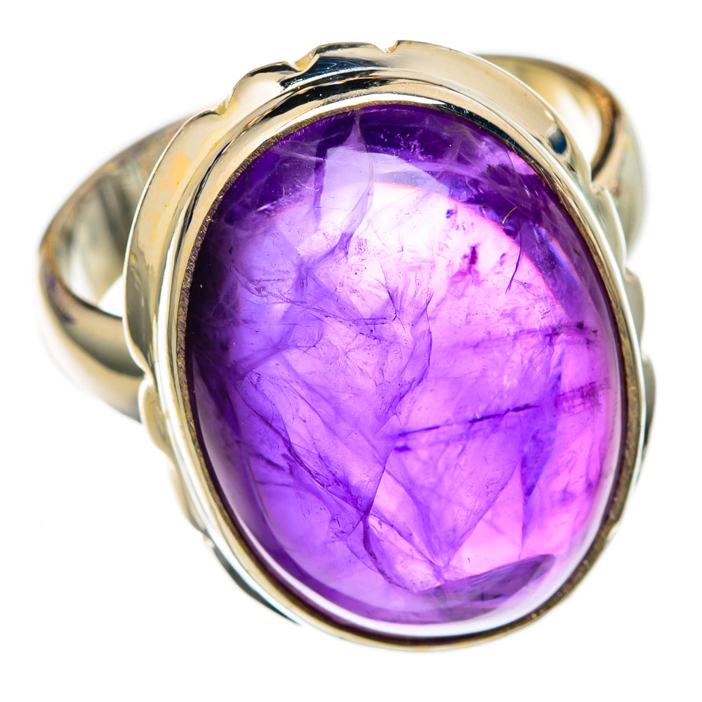 Amethyst Rings handcrafted by Ana Silver Co - RING102679 - Photo 2