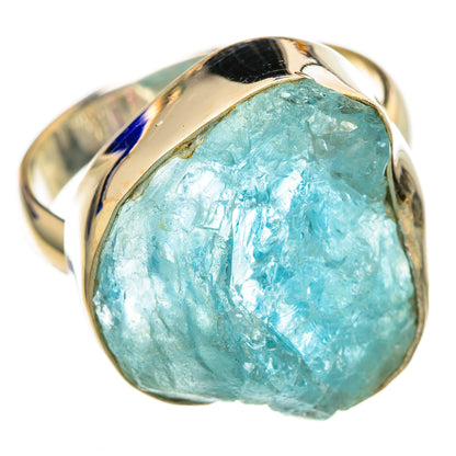 Aquamarine Rings handcrafted by Ana Silver Co - RING102685 - Photo 2