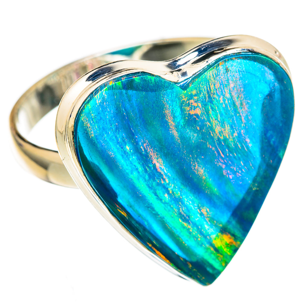 Aura Opal Rings handcrafted by Ana Silver Co - RING102697