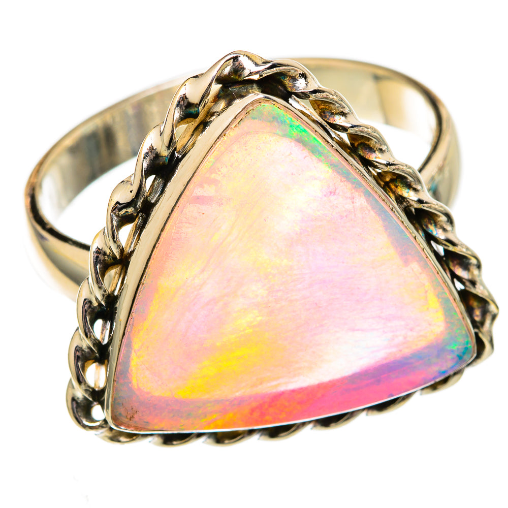 Aura Opal Rings handcrafted by Ana Silver Co - RING102718 - Photo 2