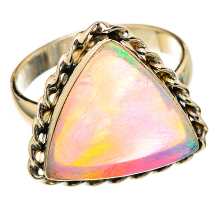 Aura Opal Rings handcrafted by Ana Silver Co - RING102718 - Photo 2