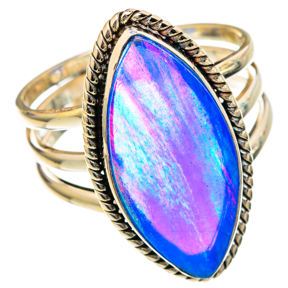 Aura Opal Rings handcrafted by Ana Silver Co - RING102719
