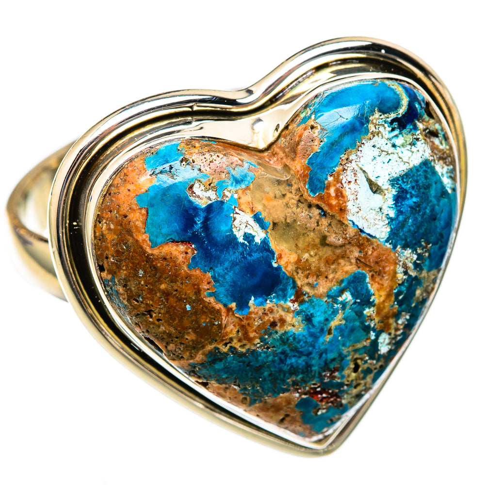 Shattuckite Rings handcrafted by Ana Silver Co - RING102724