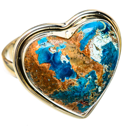 Shattuckite Rings handcrafted by Ana Silver Co - RING102724