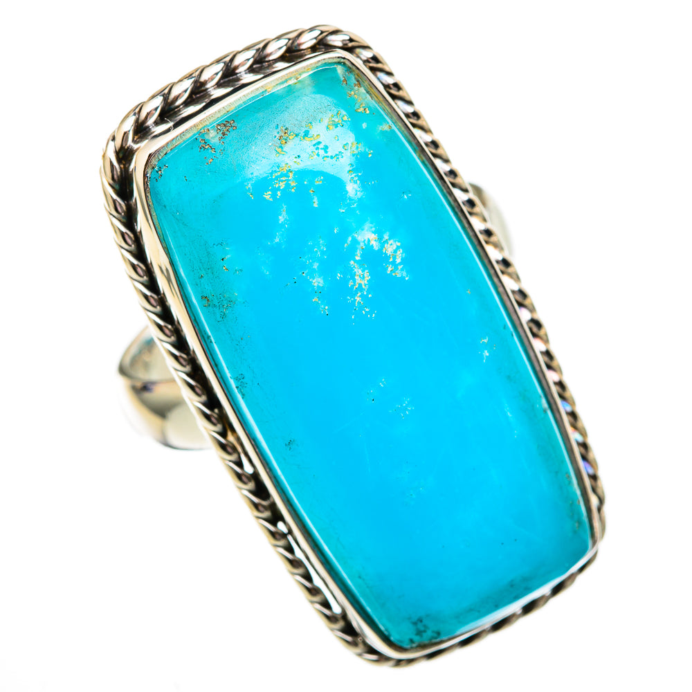 Larimar Rings handcrafted by Ana Silver Co - RING102727
