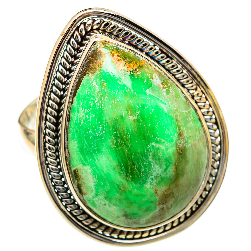 Rainforest Jasper Rings handcrafted by Ana Silver Co - RING102734 - Photo 2