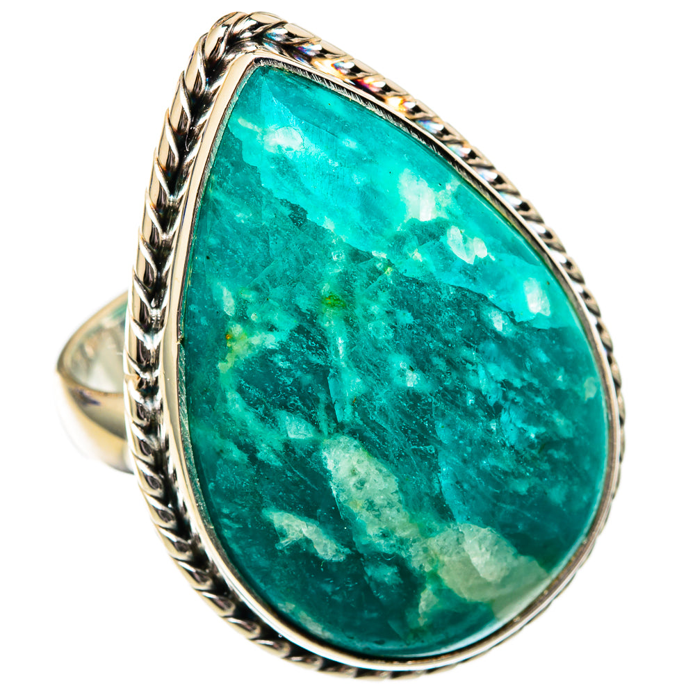 Amazonite Rings handcrafted by Ana Silver Co - RING102735