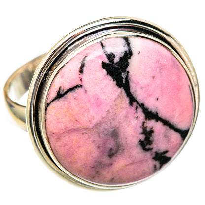 Rhodonite Rings handcrafted by Ana Silver Co - RING102745