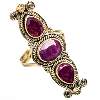 Ruby Rings handcrafted by Ana Silver Co - RING102747
