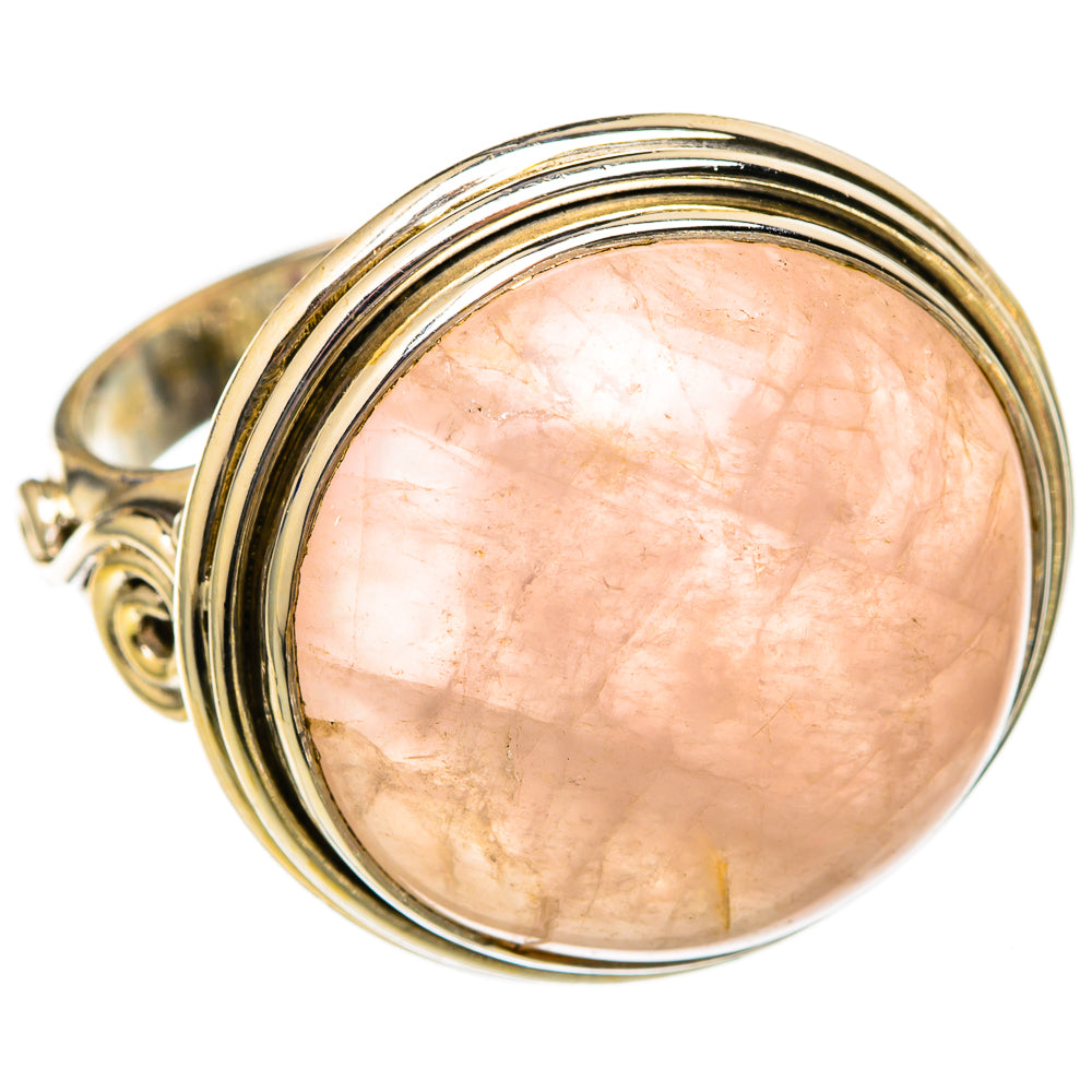 Rose Quartz Rings handcrafted by Ana Silver Co - RING102748 - Photo 2