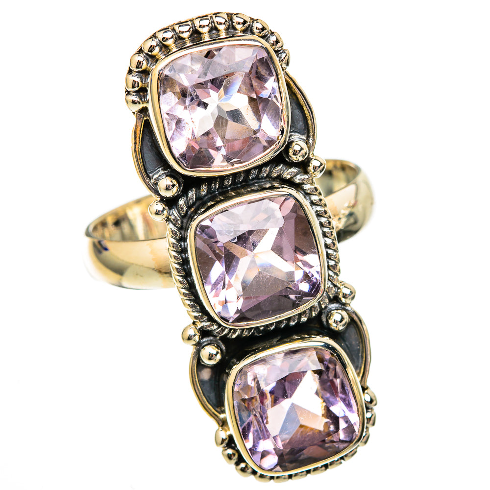 Kunzite Rings handcrafted by Ana Silver Co - RING102753
