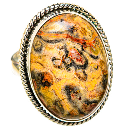 Poppy Jasper Rings handcrafted by Ana Silver Co - RING102782 - Photo 2