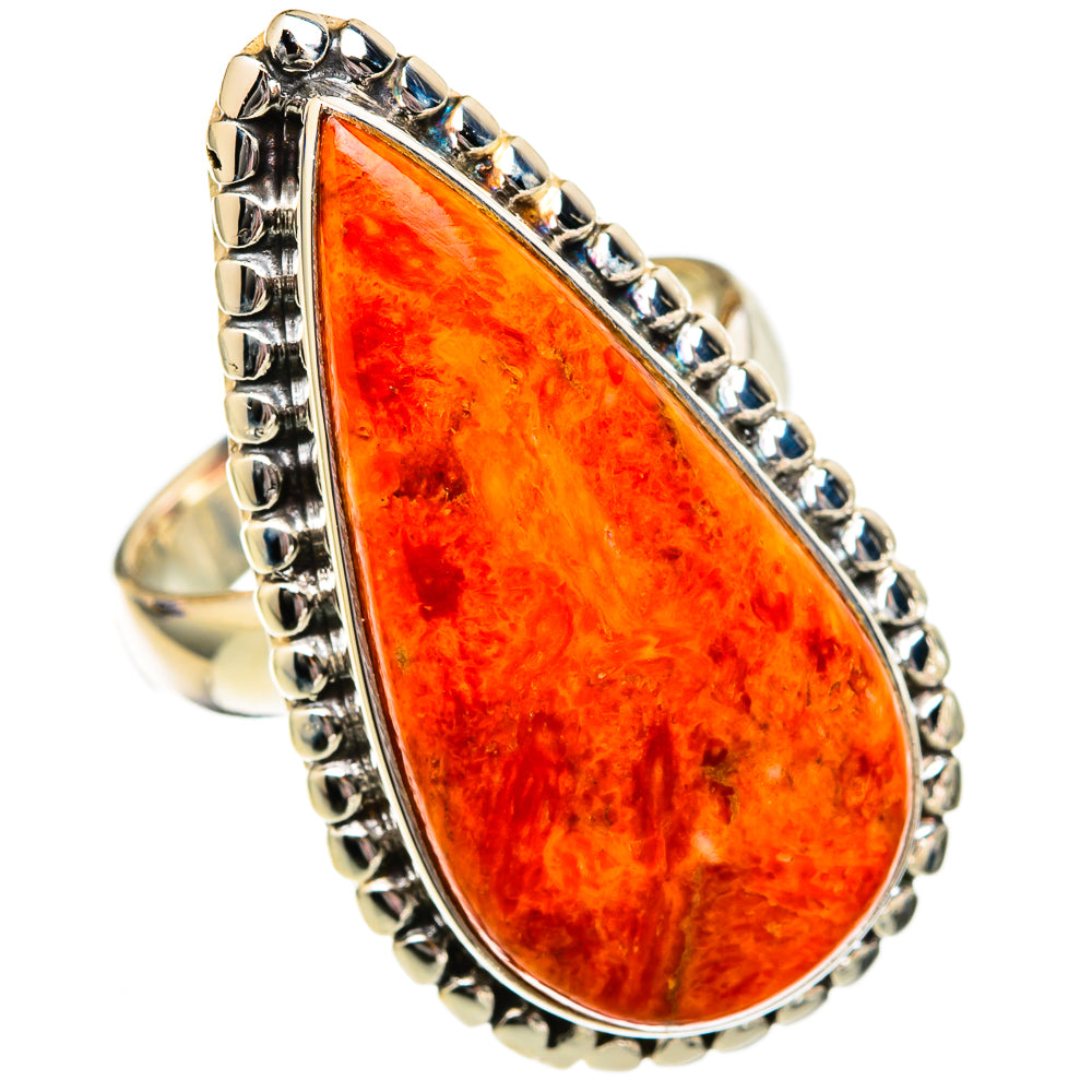 Sponge Coral Rings handcrafted by Ana Silver Co - RING102786