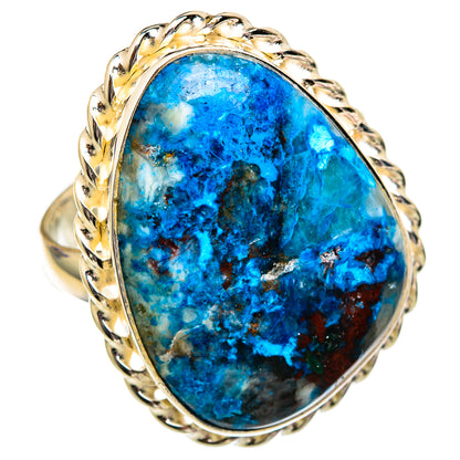 Shattuckite Rings handcrafted by Ana Silver Co - RING102807 - Photo 2