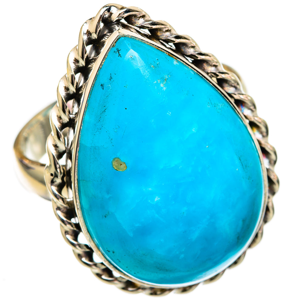 Larimar Rings handcrafted by Ana Silver Co - RING102811