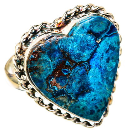 Shattuckite Rings handcrafted by Ana Silver Co - RING102814 - Photo 2