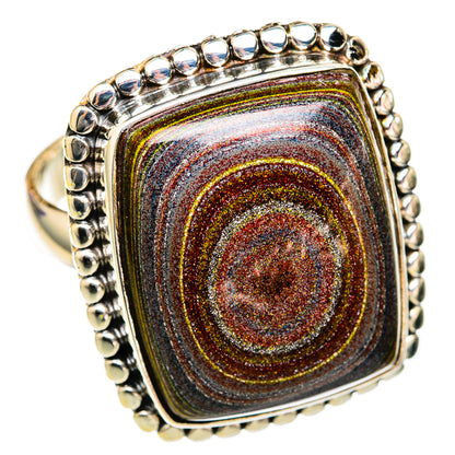 Fordite Rings handcrafted by Ana Silver Co - RING102827