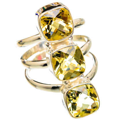 Citrine Rings handcrafted by Ana Silver Co - RING102846 - Photo 2