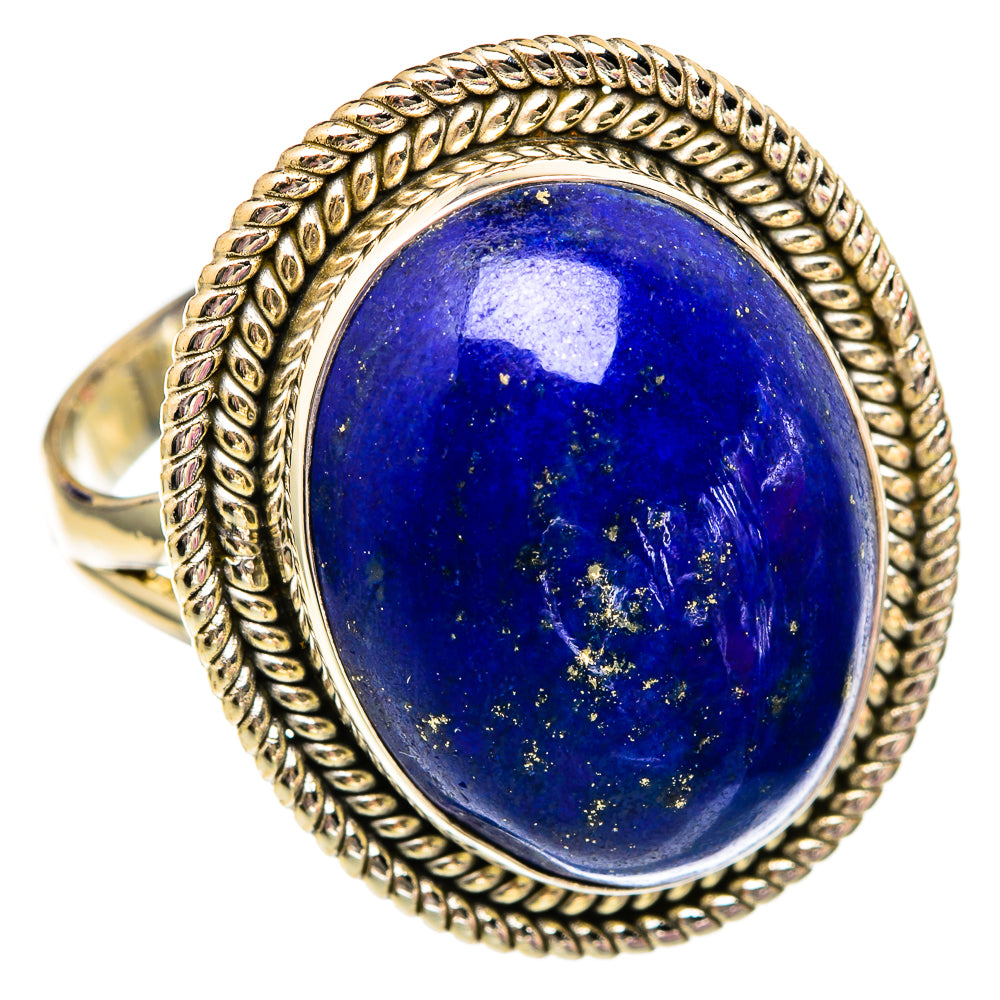 Lapis Lazuli Rings handcrafted by Ana Silver Co - RING102849