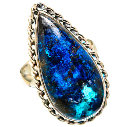 Azurite Rings handcrafted by Ana Silver Co - RING102851