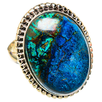 Azurite Rings handcrafted by Ana Silver Co - RING102852