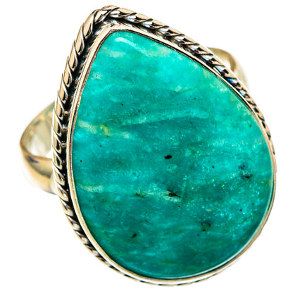 Amazonite Rings handcrafted by Ana Silver Co - RING102858 - Photo 2