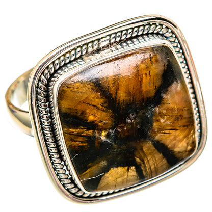 Chiastolite Rings handcrafted by Ana Silver Co - RING102859 - Photo 2