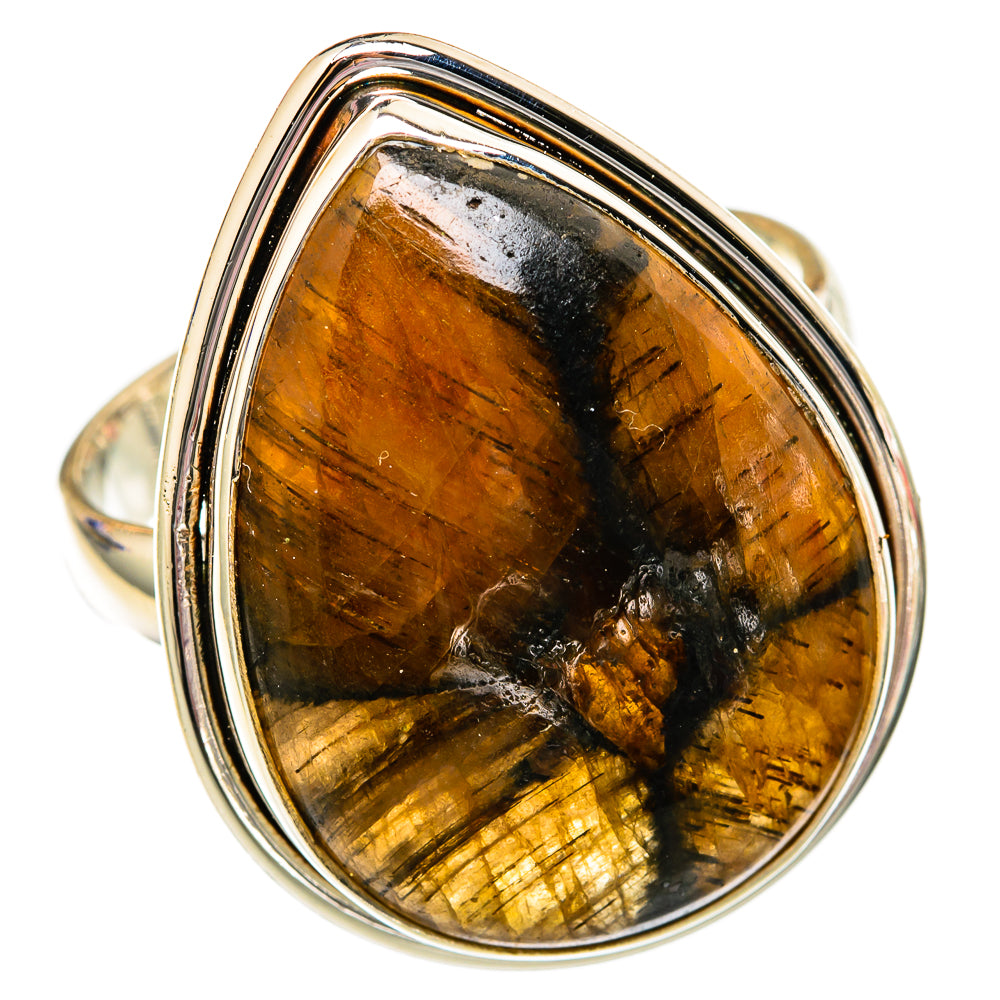 Chiastolite Rings handcrafted by Ana Silver Co - RING102862 - Photo 2