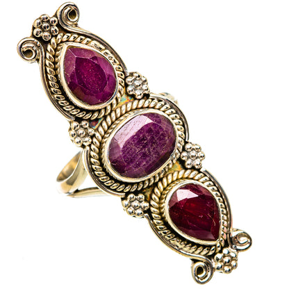 Ruby Rings handcrafted by Ana Silver Co - RING102863