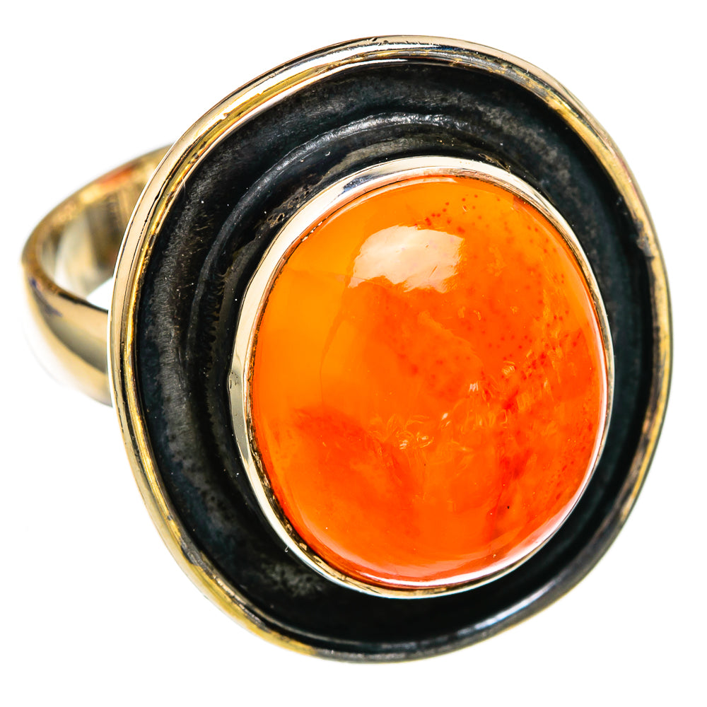 Carnelian Rings handcrafted by Ana Silver Co - RING102875