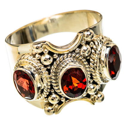Garnet Rings handcrafted by Ana Silver Co - RING102879