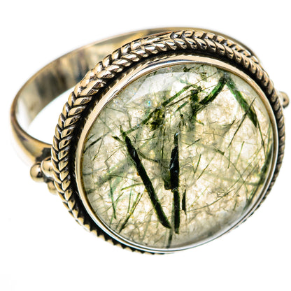 Tourmalinated Quartz Rings handcrafted by Ana Silver Co - RING102885