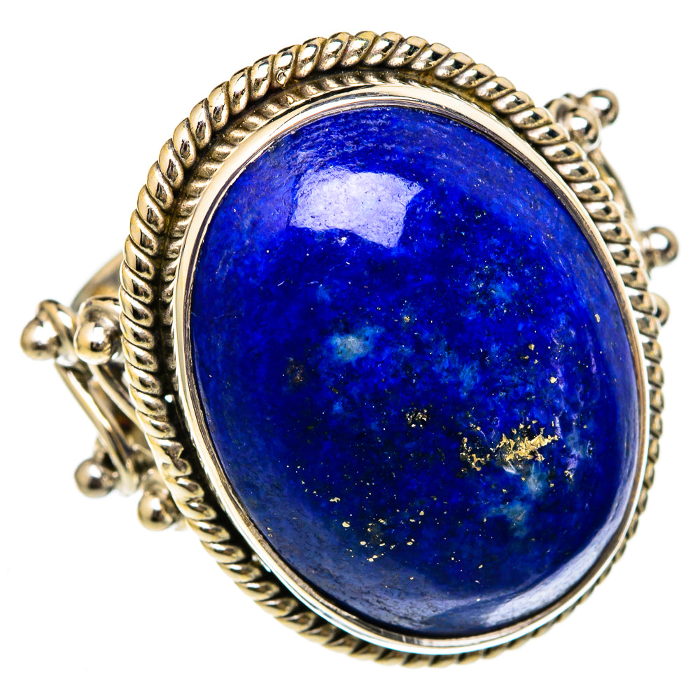 Lapis Lazuli Rings handcrafted by Ana Silver Co - RING102893