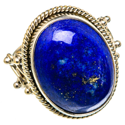 Lapis Lazuli Rings handcrafted by Ana Silver Co - RING102893