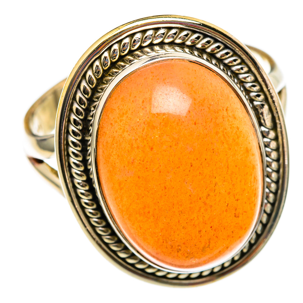 Sunstone Rings handcrafted by Ana Silver Co - RING102900 - Photo 2