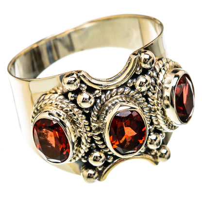 Garnet Rings handcrafted by Ana Silver Co - RING102903