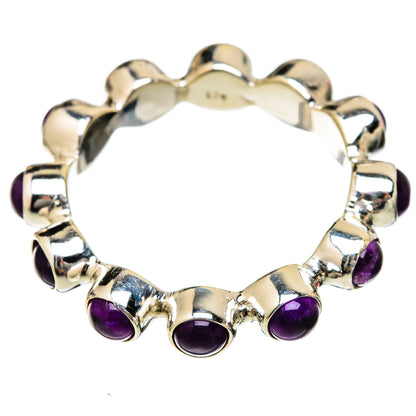 Amethyst Rings handcrafted by Ana Silver Co - RING102906 - Photo 2